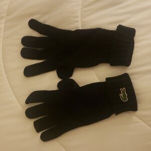 Lacoste 100% Merino Wool Gloves